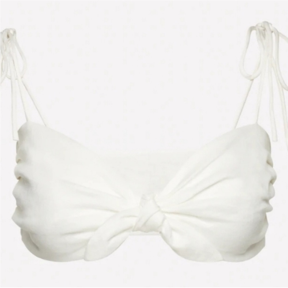 White crop top